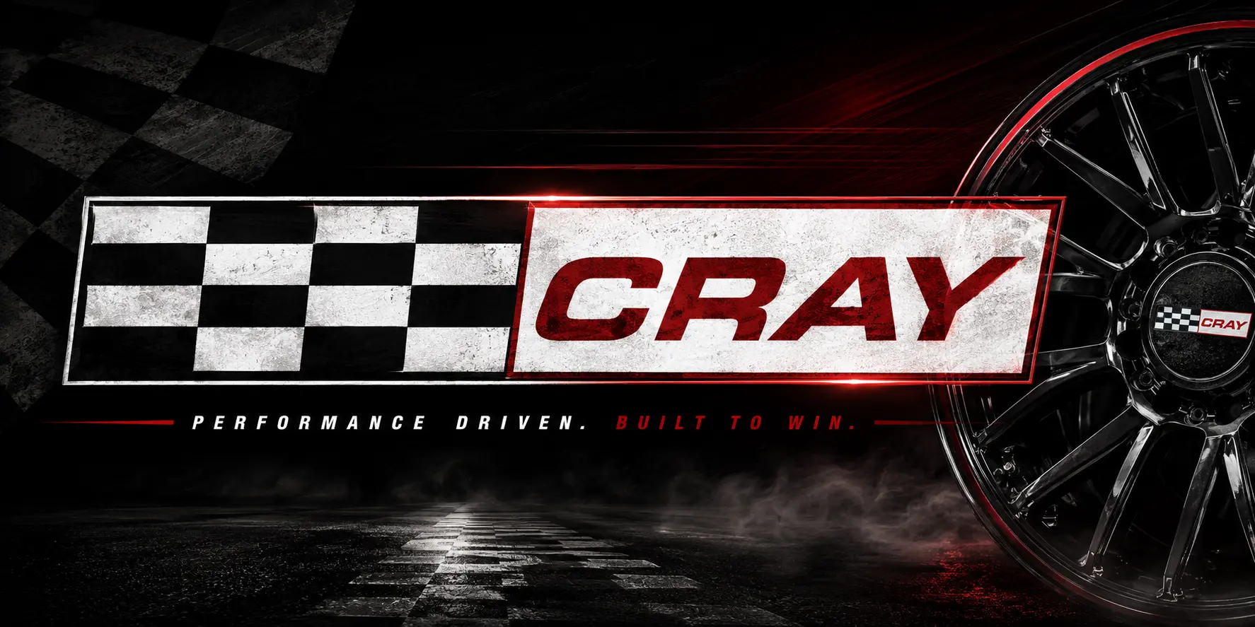 Cray wheels banner